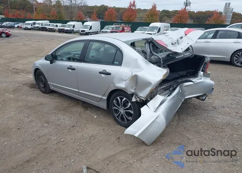 2009 Honda Civic Vp из США, поврежденный, VIN 2HGFA16379H324376